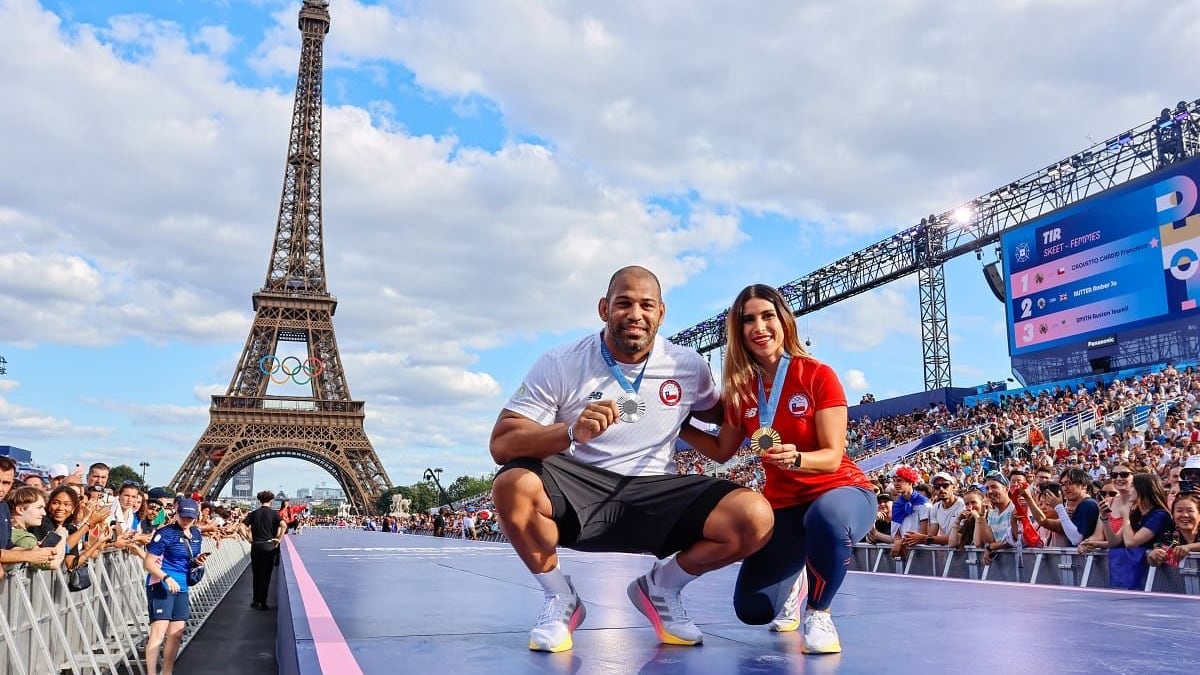 Yasmani Acosta y Francisca Crovetto en París 2024