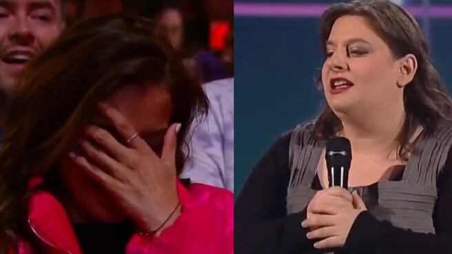 En medio de su rutina en el Festival de Viña del Mar 2023, la comediante argentina Laila Roth subió al columpio a su compatriota, Yamila Reyna, por sus recientes problemas amorosos.
Hace unas semanas se supo de la infidelidad que tuvo que enfrentar Yamila de parte de su pareja, el futbolista Diego Sánchez. El origen de la crisis fueron unas conversaciones virtuales filtradas públicamente.