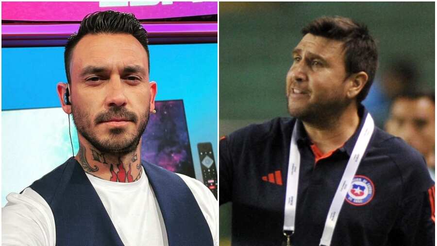 Mauricio Pinilla y Patricio Ormazábal