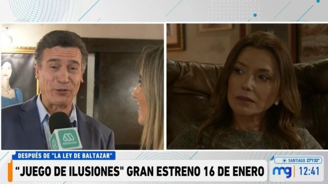 El actor fue entrevistado este mediodía en "Mucho Gusto", donde entregó algunos detalles del personaje que interpretará en la próxima teleserie de Mega.