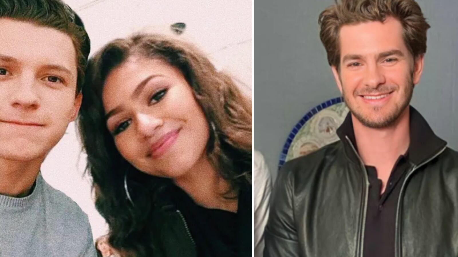 Zendaya Andrew Garfield Tom Holland