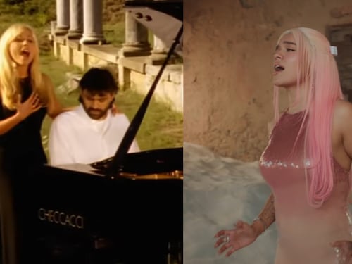 Marta Sánchez rompió el silencio sobre la versión de ‘Vivo Por Ella’ de Karol G y Andrea Bocelli