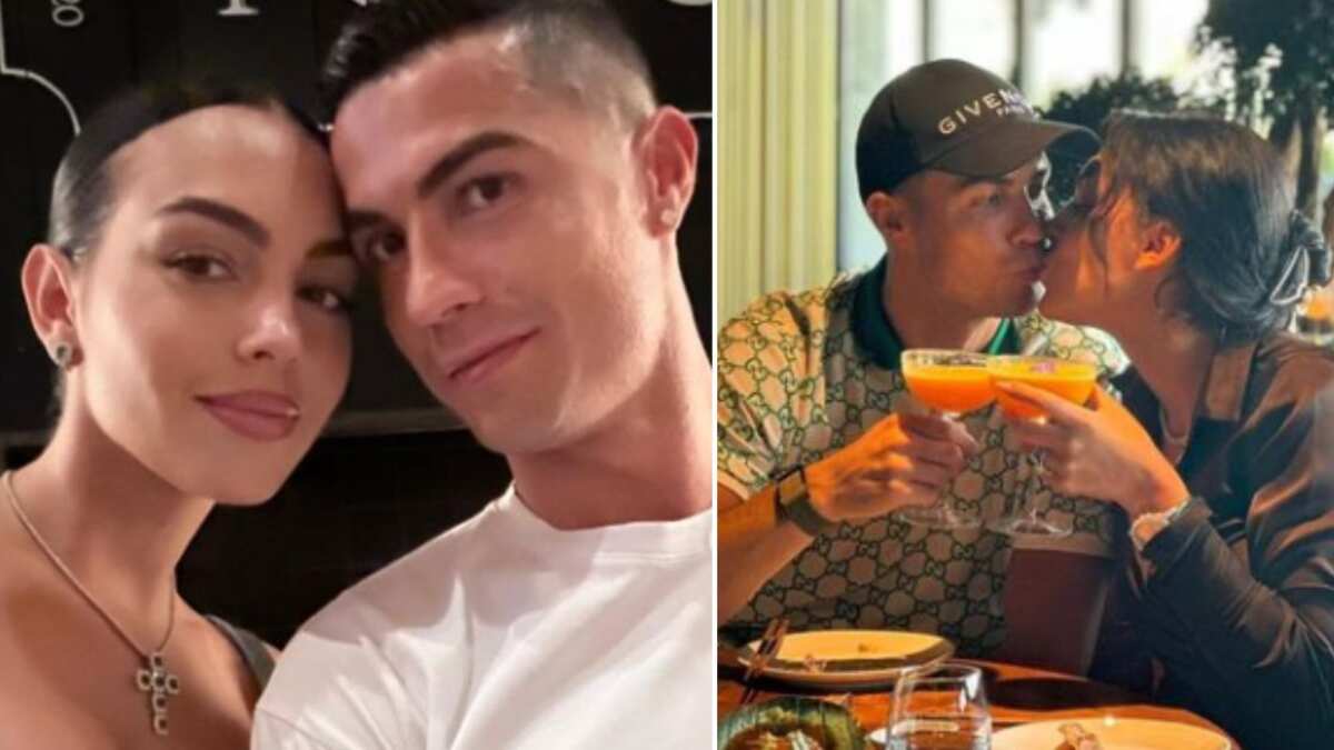 Georgina Rodríguez y Cristiano Ronaldo