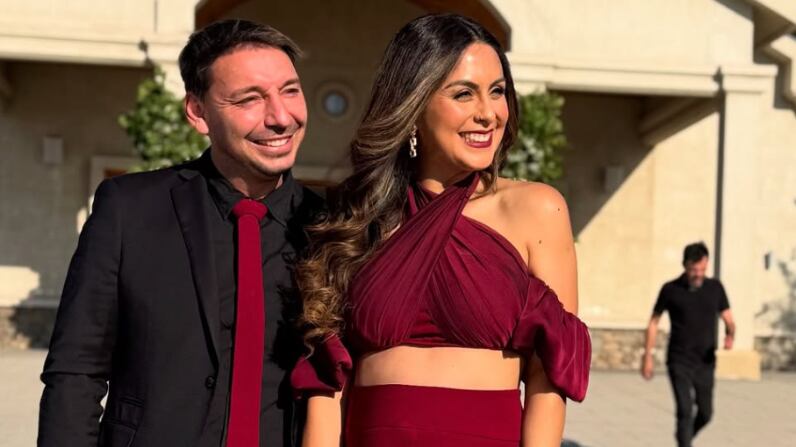 Karina León y Rodrigo Gallina | Fuente: Instagram @karileonp