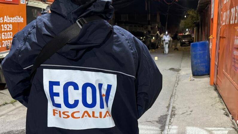 Balacera en San Bernardo | Fuente: X de ECOH Fiscalía RM