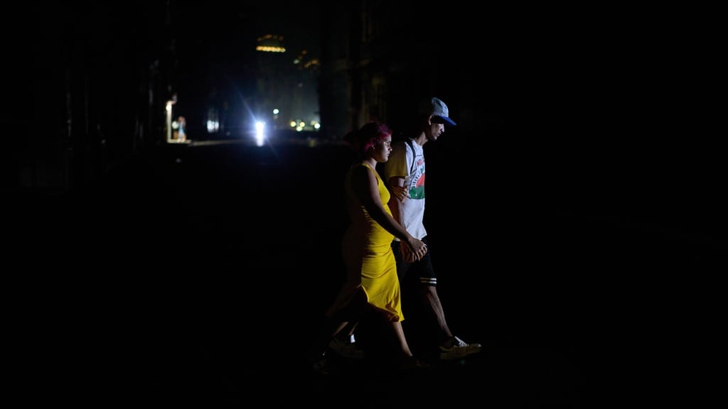 Apagón en Cuba