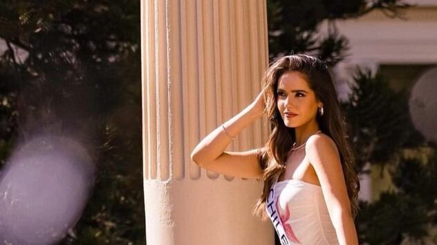 Celeste Viel Caballero luce el vestido de su madre, Instagram