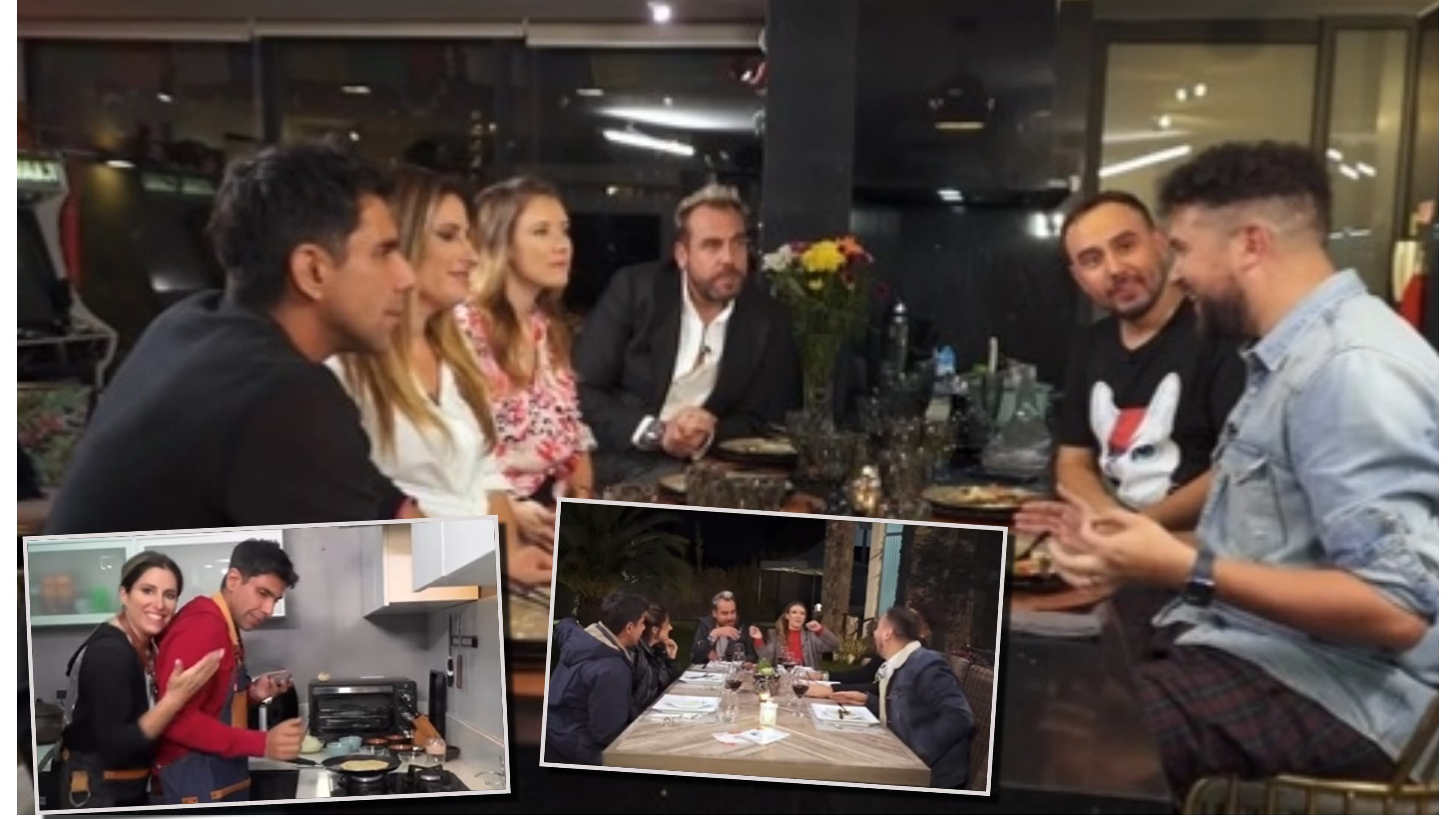 Los matrimonios de Francisco Kaminski con Carla Jara, Juan Pablo Queraltó y Fran Sfeir, y César Campos con Diego Barrios, serán los protagonistas del próximo episodio del programa de CHV.