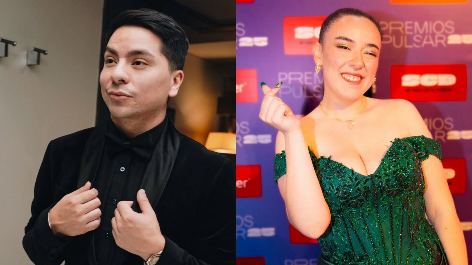 Camilo González y Christell Rodríguez