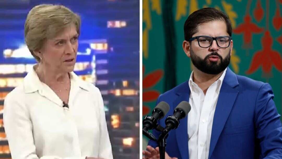 Evelyn Matthei y Gabriel Boric