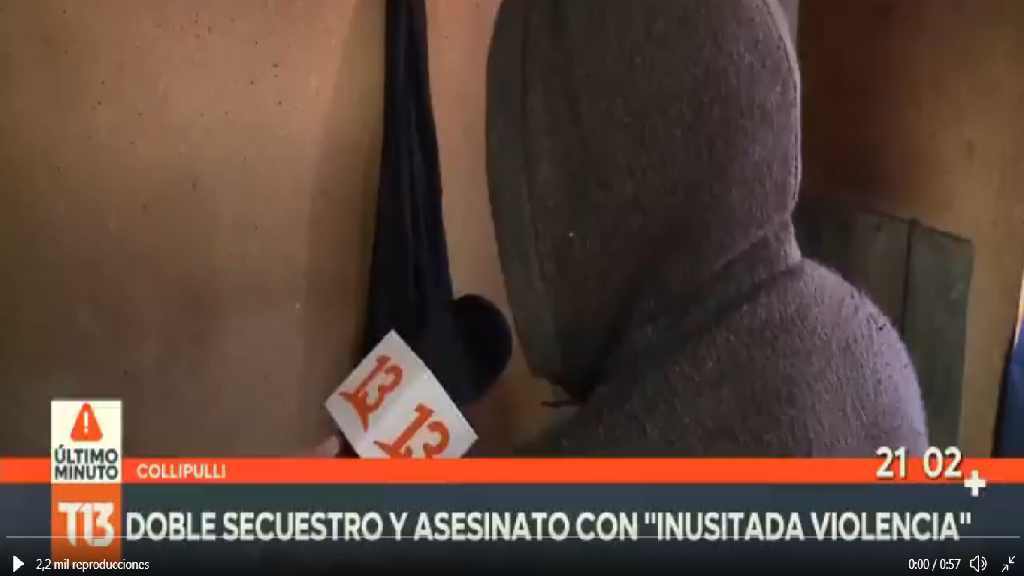 Un familiar de la víctima del