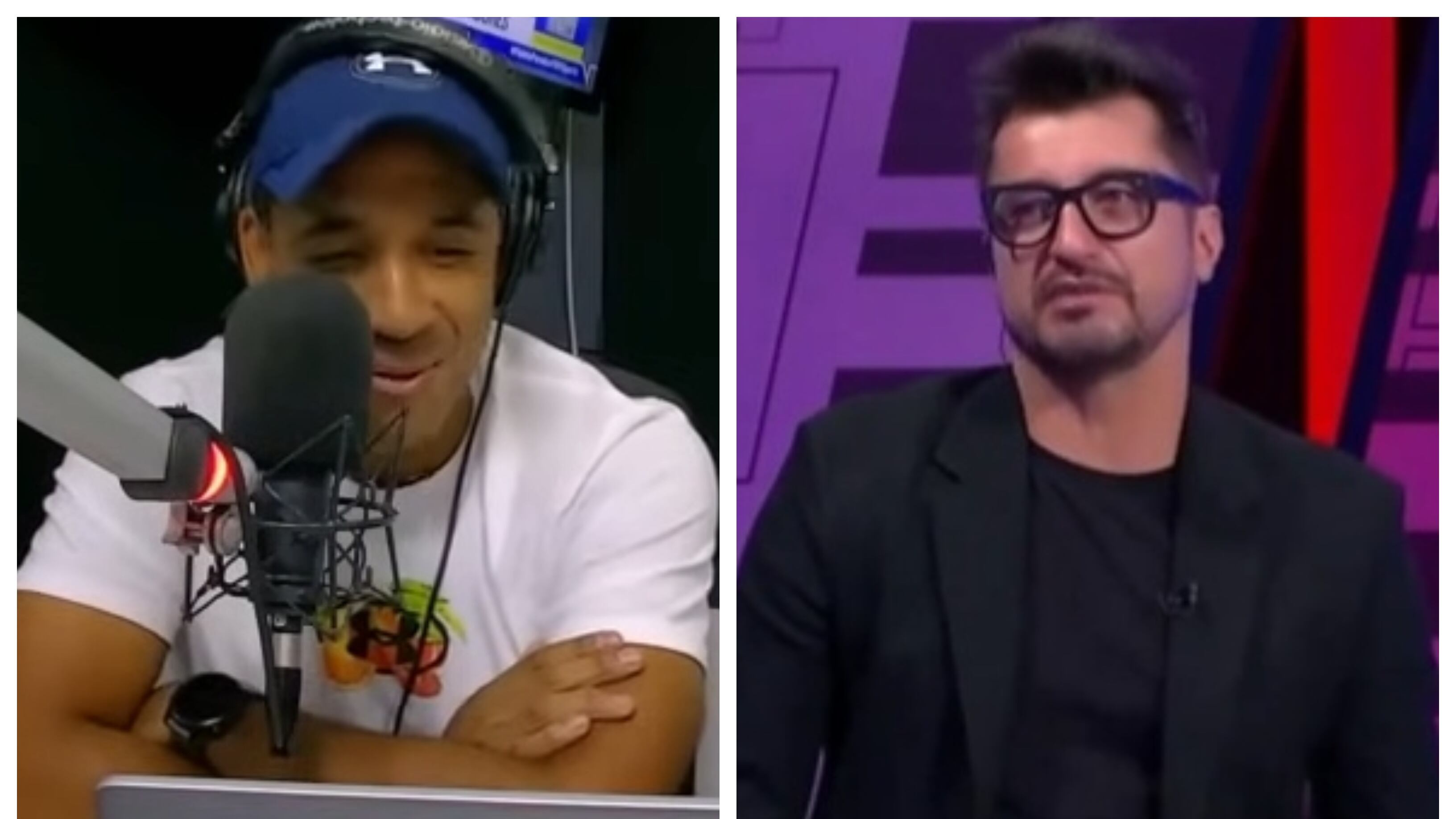 Ambos exfutbolistas tuvieron un duro encontrón al comentar el aporte del entrenador Eduardo Berizzo en la selección chilena.