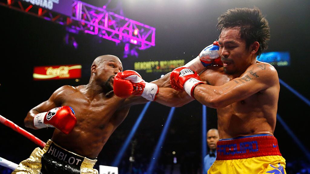 Mayweather ganó en 2015 por decisión unánime.