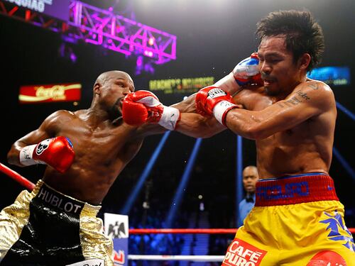 Pacquiao confirma pelea contra Mayweather Jr. en 2024