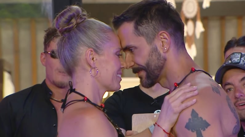 Álvaro Ballero y Ludmila Ksenofontova | Fuente: Volverías con tu ex? 2 de Mega