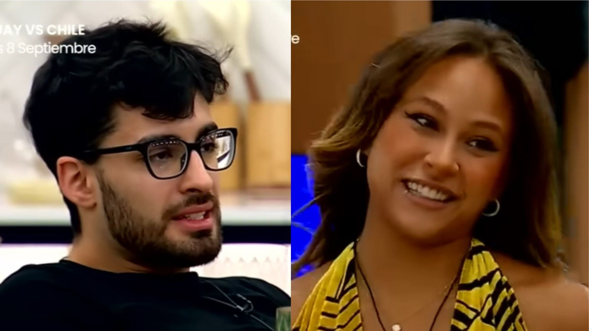Estefanía y Jorge de "Gran Hermano" | Captura