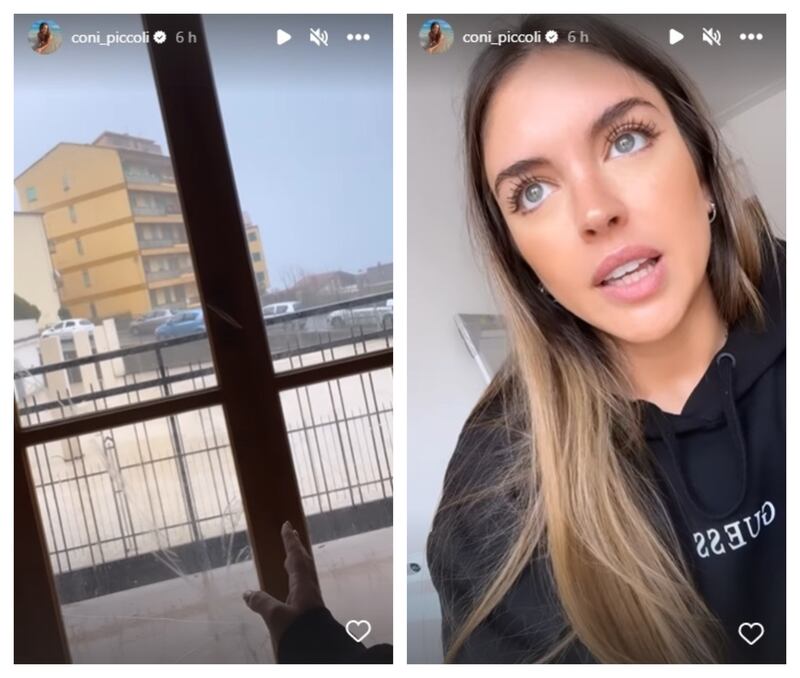 La exactriz de la serie juvenil BKN contó en sus redes sociales de los primeros problemas que ha tenido luego de anunciar la compra de un departamento en Italia junto a su hermana, Romina.