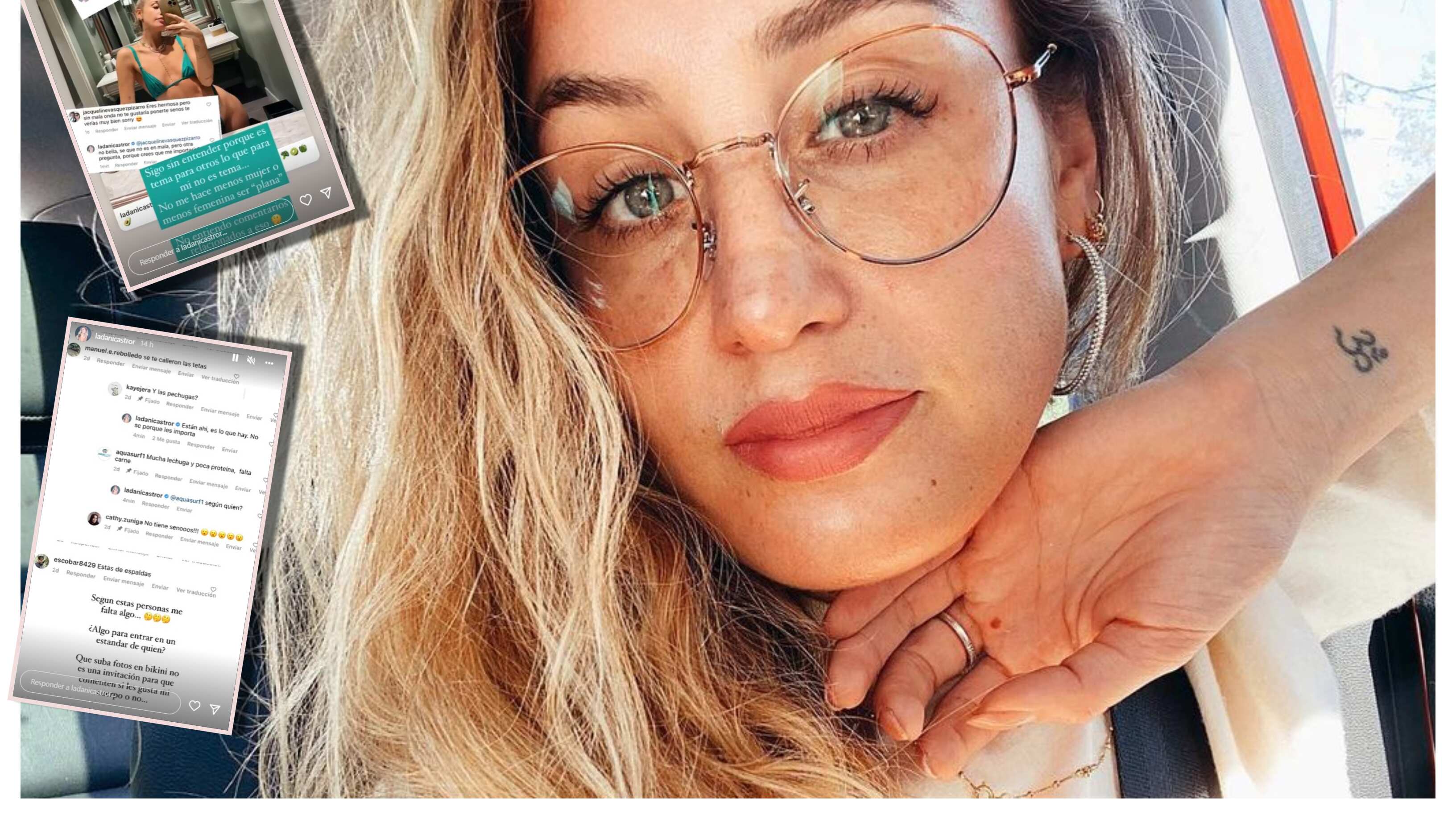 La participante de "El discípulo del chef" usó sus publicaciones de Instagram para cuestionar a quienes le critican su cuerpo.