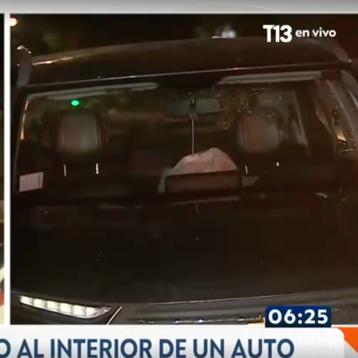 Encuentran cuerpo en vehículo en Quinta Normal Encuentran cuerpo en vehículo en Quinta Normal