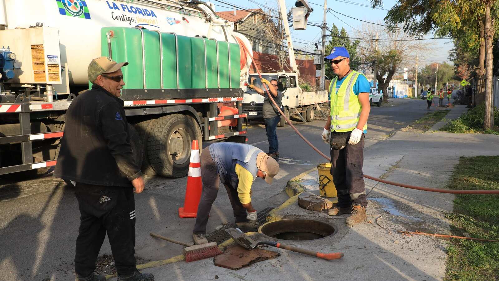 La Florida por anuncio de sistema frontal