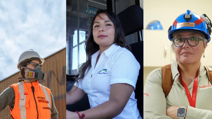 Mujeres en trabajos históricamente masculinos