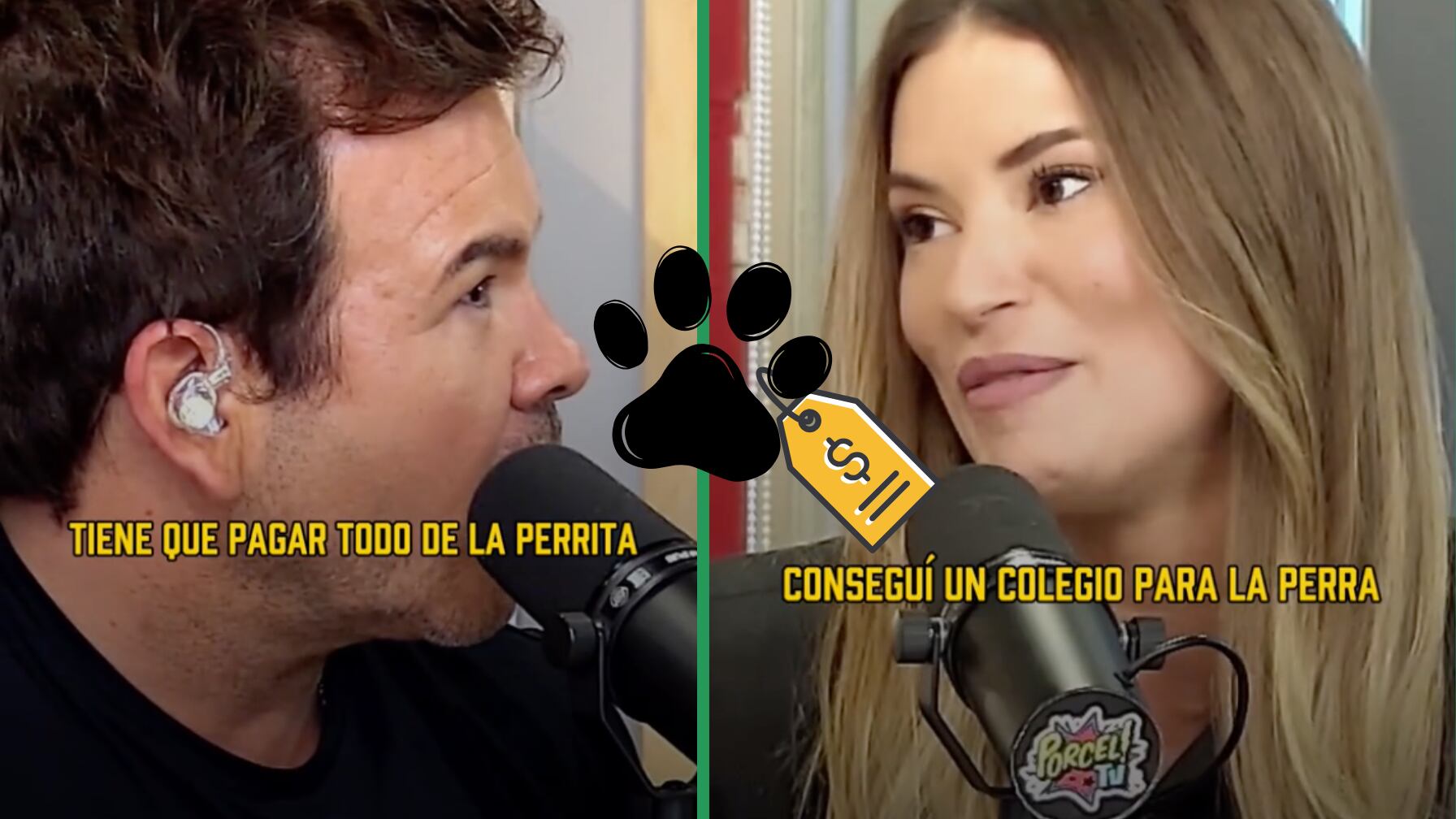 Julia explicó que la raza del perro fue decisión de su ex, lo que refuerza su responsabilidad económica actual.