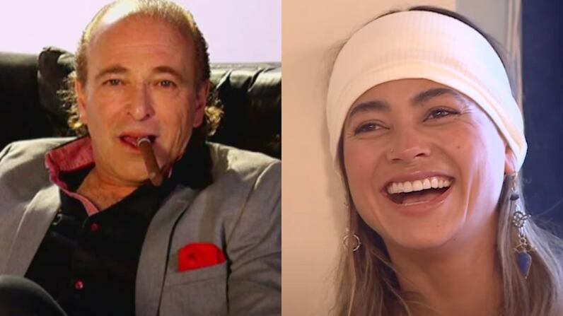 Tatón Púrpura y Camila Recabarren | Captura: Zona Latina y Canal 13