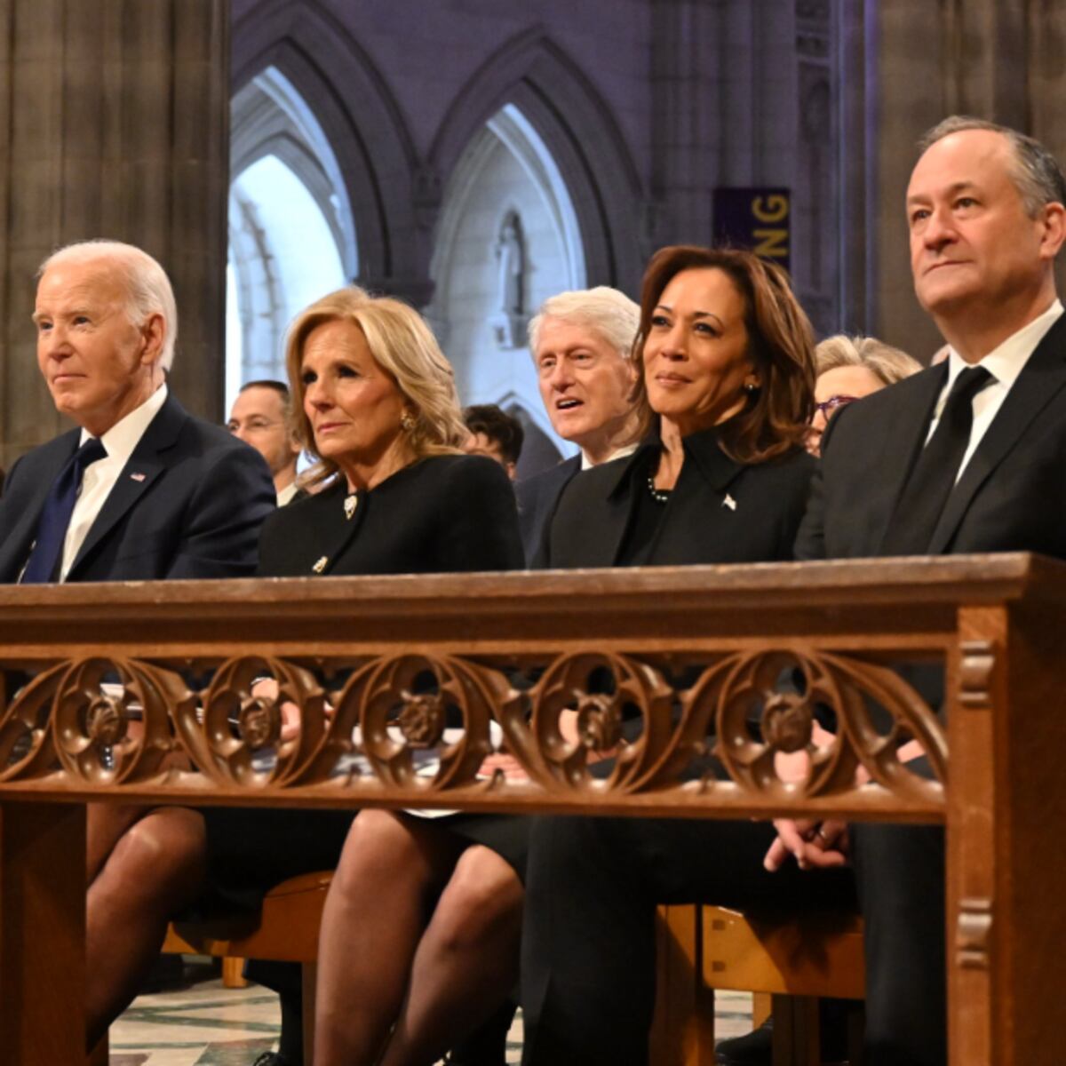 Joe Biden rinde homenaje a Jimmy Carter en su funeral de Estado Joe Biden rinde homenaje a Jimmy Carter en su funeral de Estado