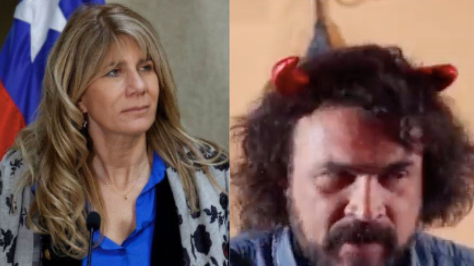 Ximena Rincón y Arturo Ruiz-Tagle | Captura: Twitter