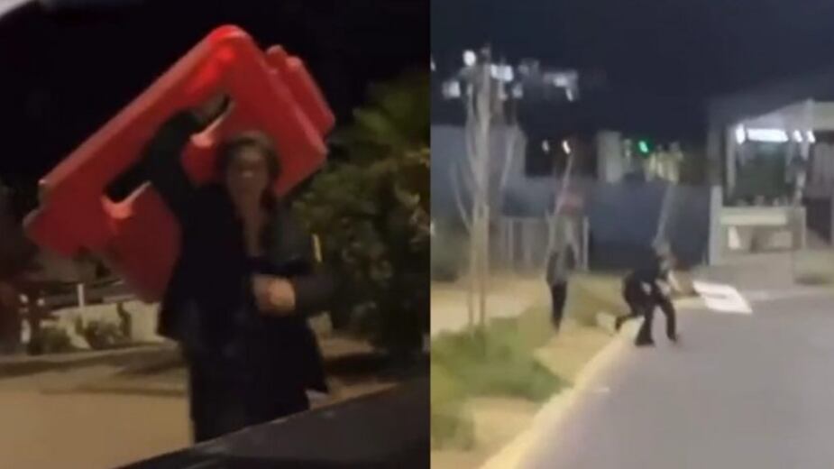 destrozan señaleticas