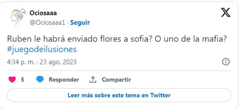 Captura de Twitter
