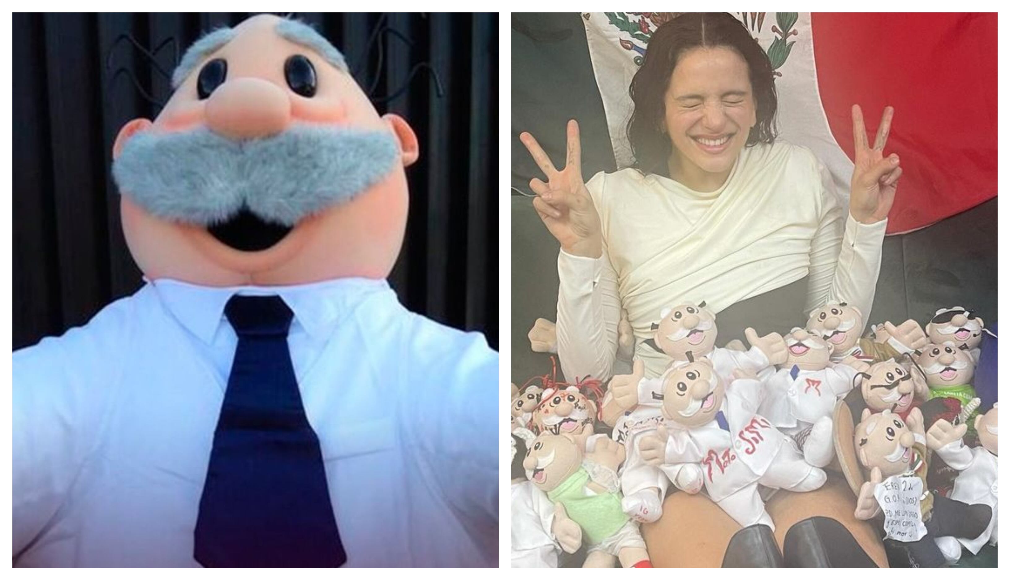 El corpóreo de Doctor Simi desea bailar con la cantante española Rosalía en su recital del próximo domingo en Chile.