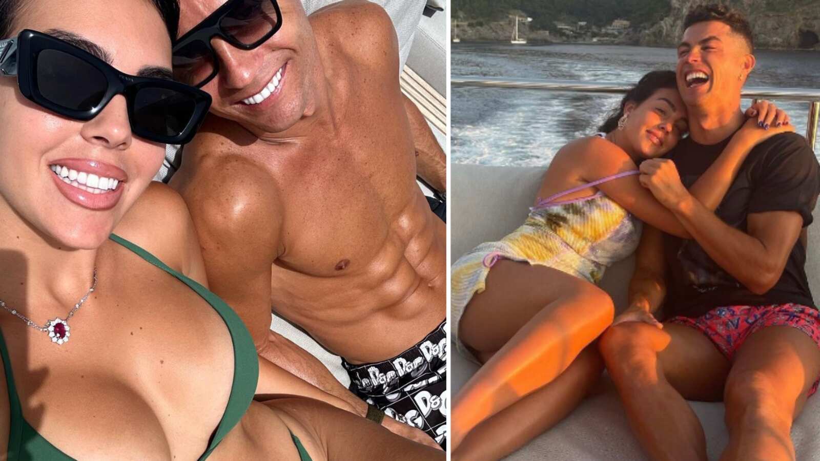 Georgina y Cristiano vacaciones