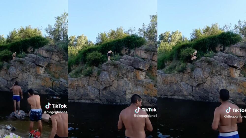 Hombre de 79 años clavado | Fuente: Tik Tok