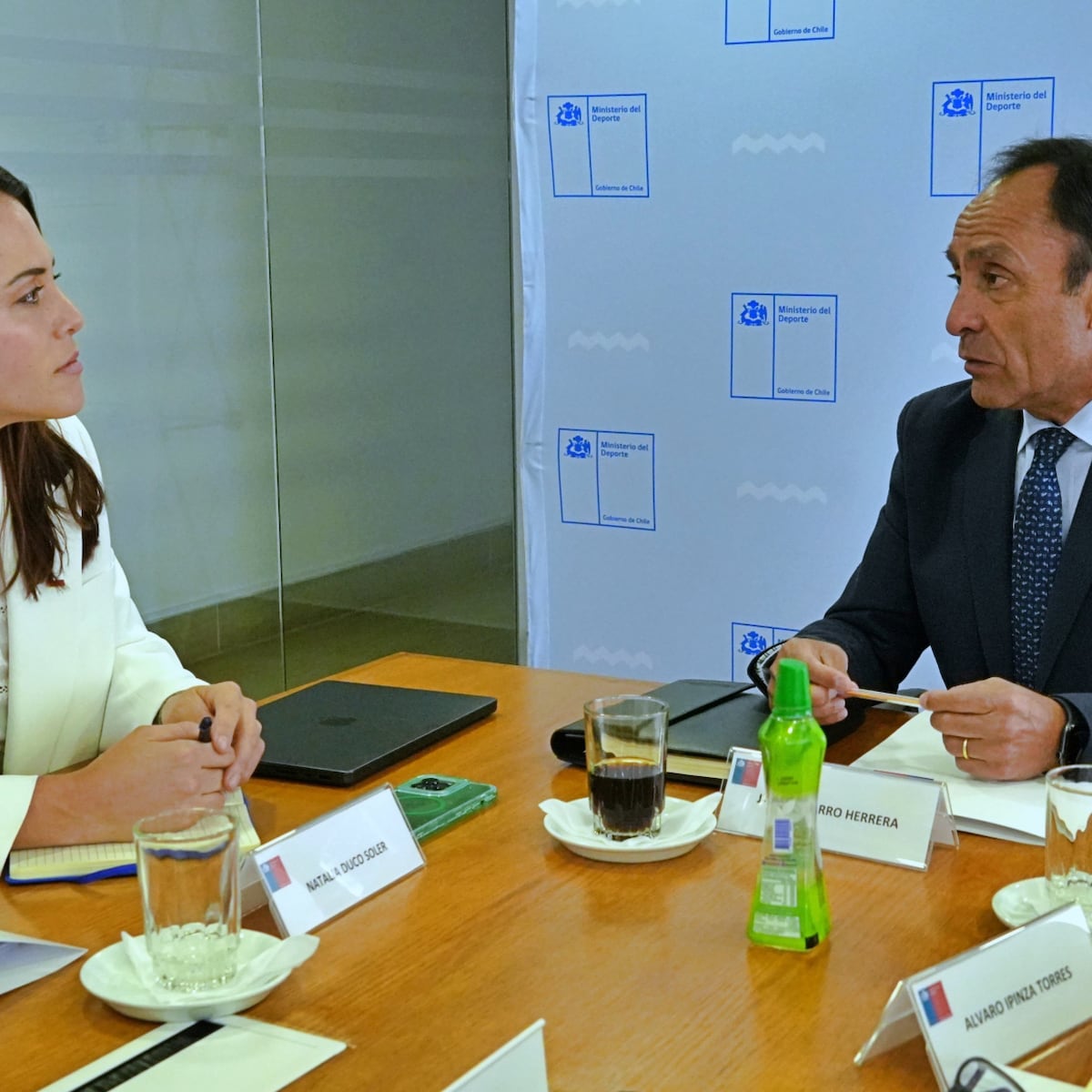 Reunión Duco y Pizarro por traspaso Ministerio del Deporte Reunión Duco y Pizarro por traspaso Ministerio del Deporte