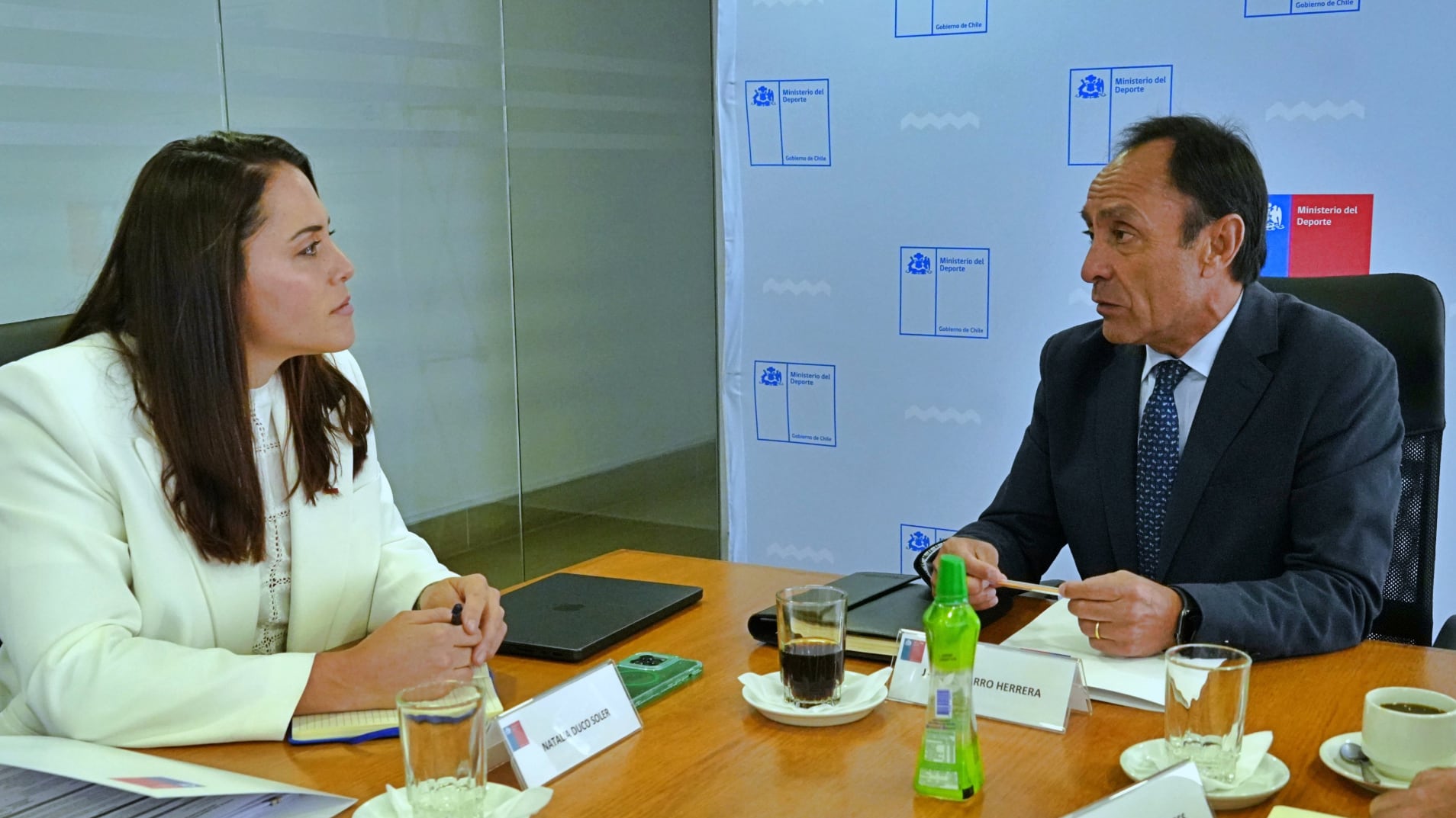 Natalia Duco y Jaime Pizarro