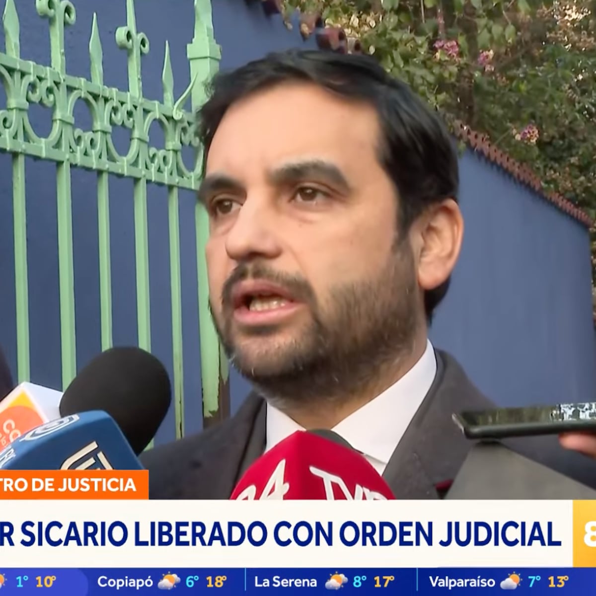 Ministro de Justicia admite fallas en procedimiento de liberación de sicario Ministro de Justicia admite fallas en procedimiento de liberación de sicario