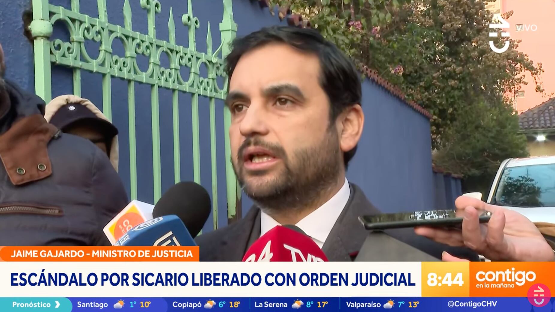 Ministro de Justicia, Jaime Gajardo