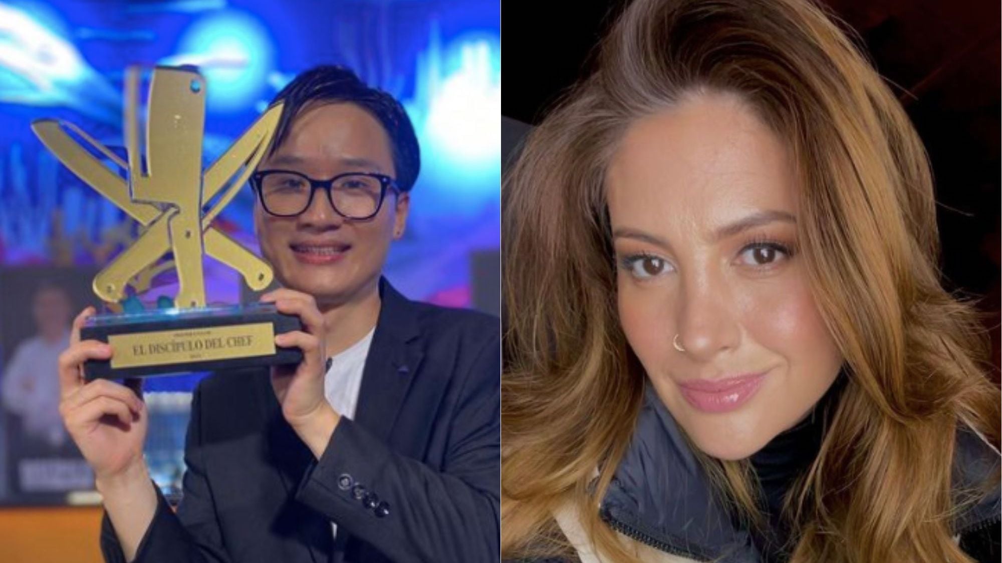 Yuhui Lee y Karen Bejarano