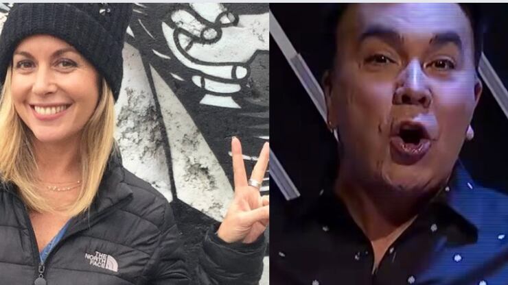 Yuyuniz Navas con Luis Sandoval