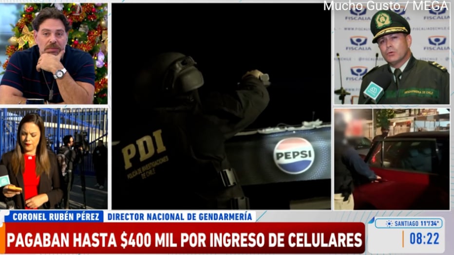 Neme con director de Gendarmería