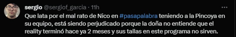 Reacción a la participación de Pincoya en Pasapalabra | X