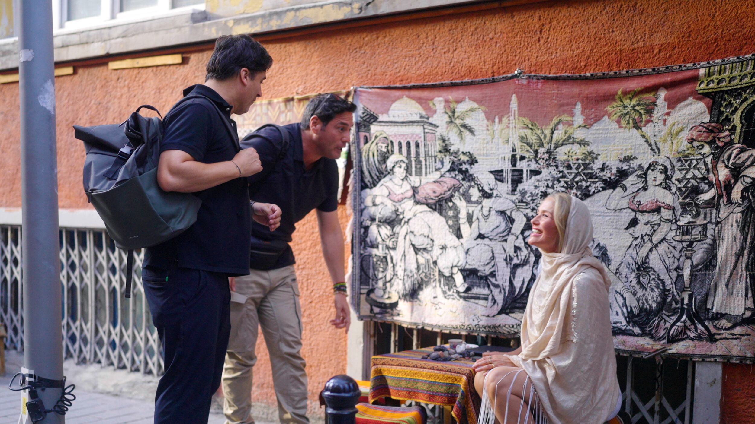 Kenita Larraín en “Socios por el mundo 4” | Gentileza: Canal 13