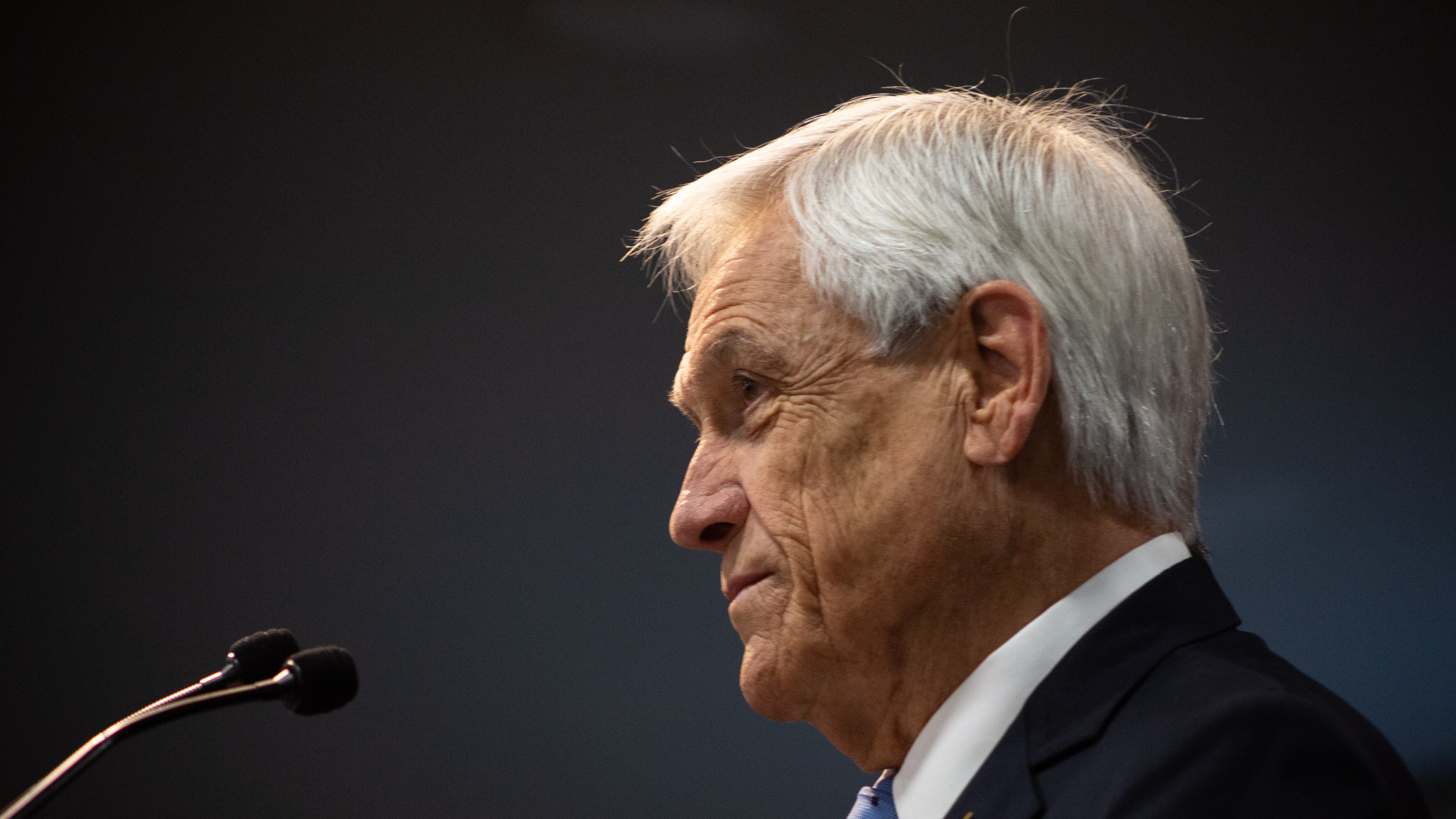 Expresidente Piñera asiste a “La UNAB mira al futuro: Chile y los próximos 50 años” | 07 DE SEPTIEMBRE 2023/LAS CONDES
El expresidente Piñera es el primer exmandatario invitado al ciclo de charlas de la universidad Andrés Bello, denominadas “La UNAB mira al futuro: Chile y los próximos 50 años”, que busca informar sobre cambio climático e inteligencia artificial.
En la foto: el expresidente de la república, Sebastian Piñera.
FOTO: FRANCISCO VICENCIO/AGENCIA UNO
