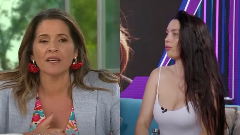 Monserrat Álvarez y Daniela Aránguiz | Captura: Contigo en la mañana y Sígueme