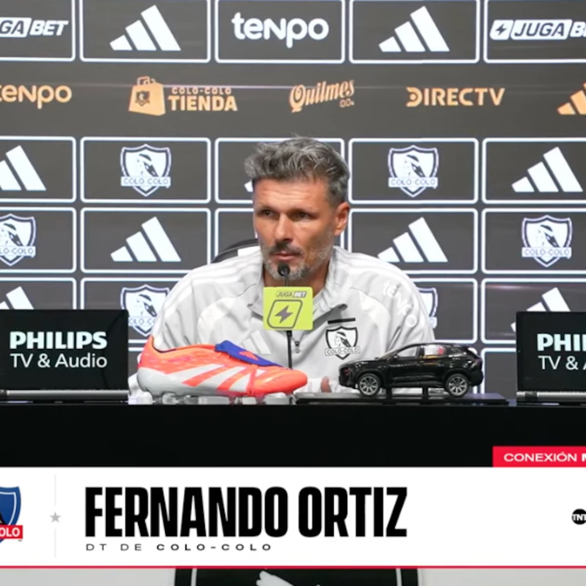 Fernando Ortiz lidera conferencia previa a Colo Colo vs Audax Italiano Fernando Ortiz lidera conferencia previa a Colo Colo vs Audax Italiano