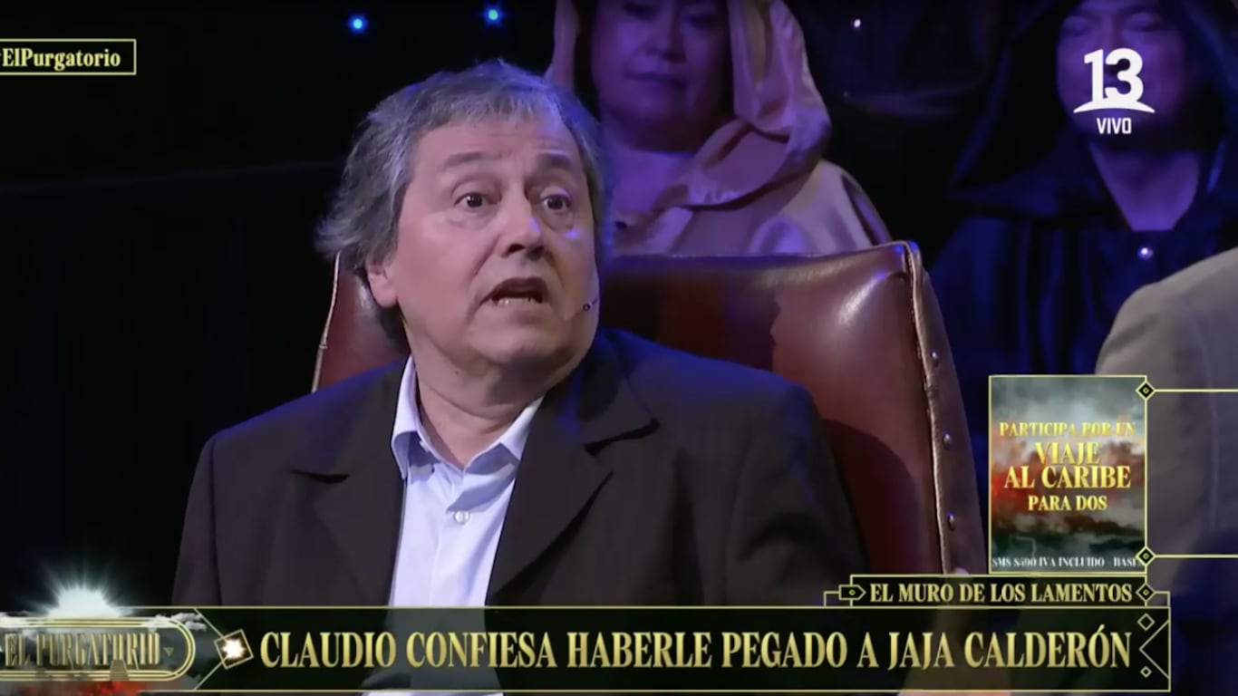 Claudio Reyes en "El Purgatorio"