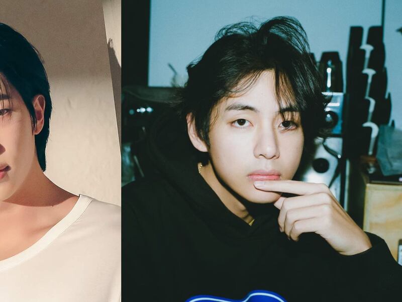 V y RM de BTS se van al Servicio Militar