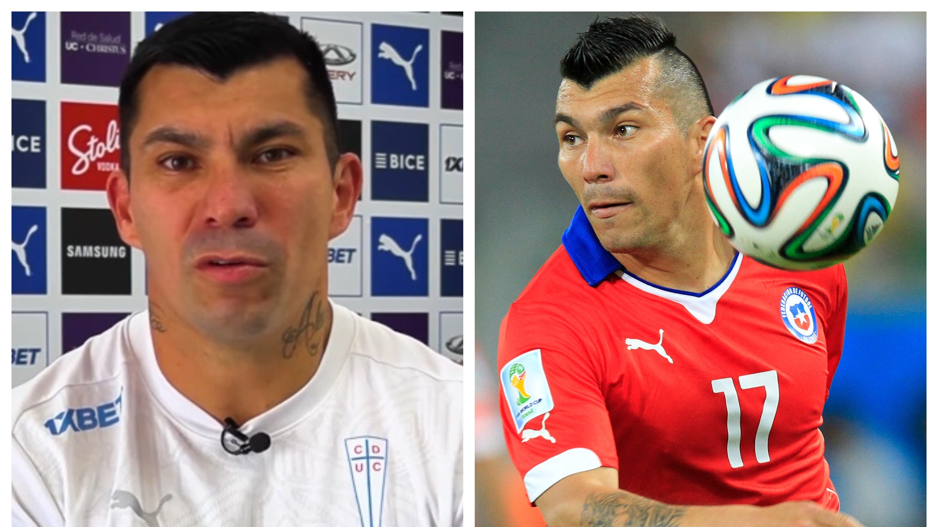 Branco Ampuero, el actual jugador de la UC que utiliza el número 17 en el club estudiantil, aseguró que se la cederá al Pitbull.