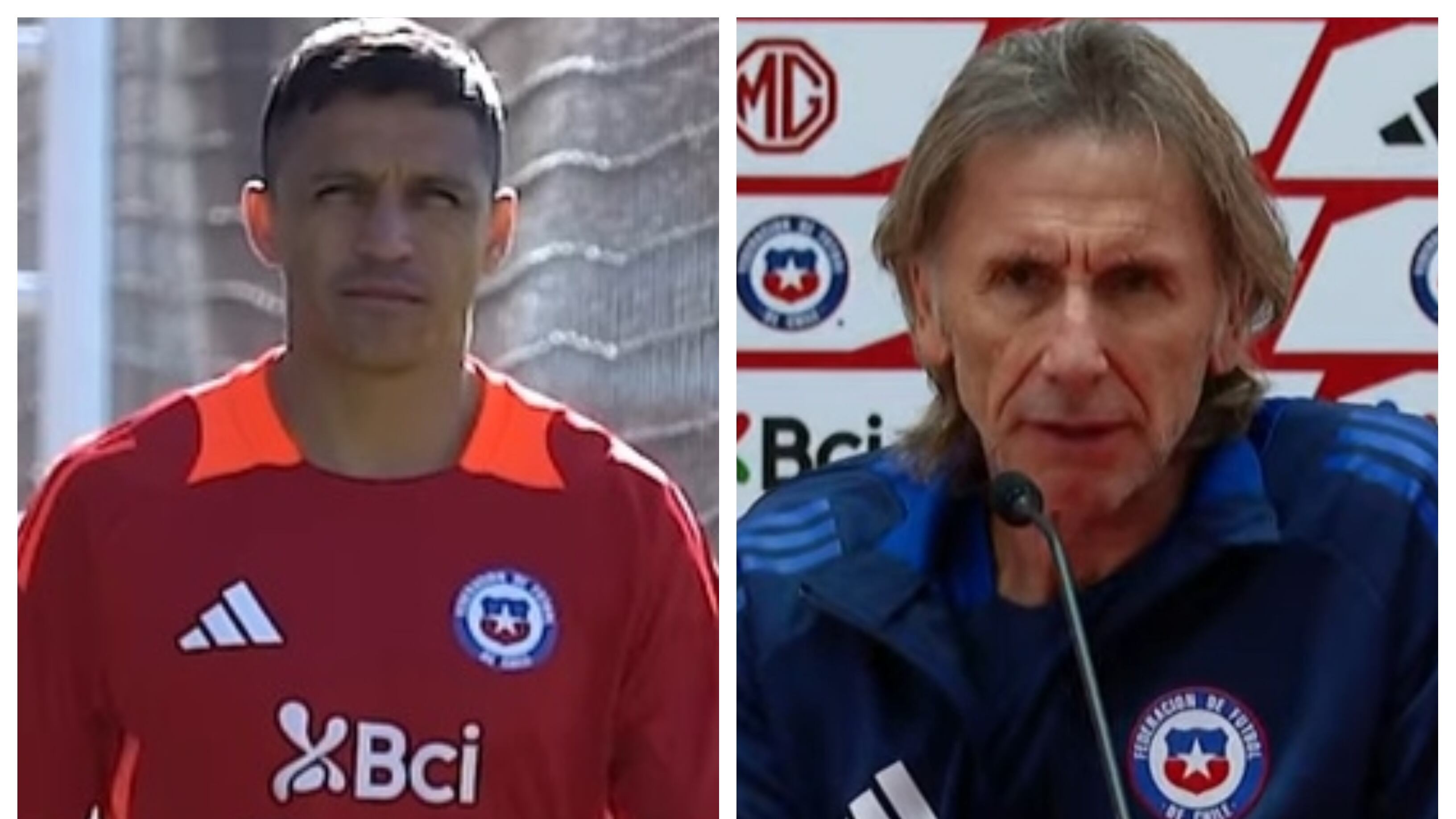 El entrenador argentino lamentó no haber podido contar nunca con el delantero chileno en las clasificatorias.